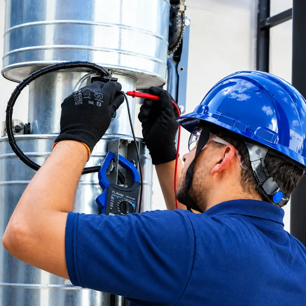 Manutenção corretiva de HVAC
